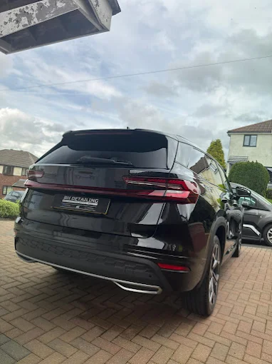 Freshly valeted car exterior in Lancashire