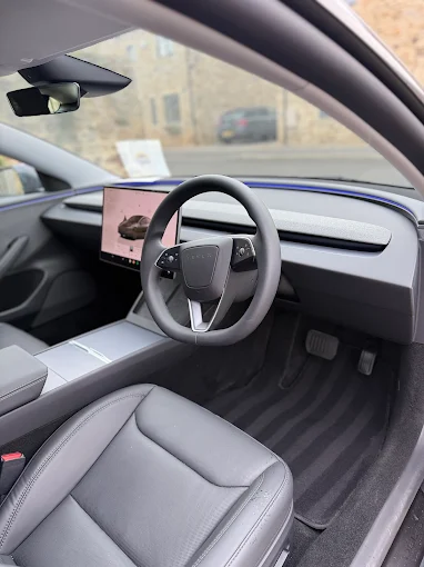 Interior car cleaning in Burnley