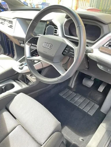 Cleaned dashboard, steering wheel and cabin