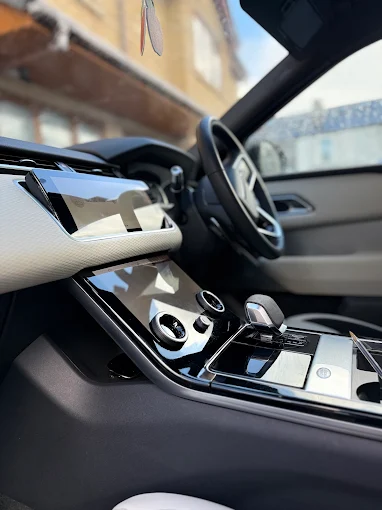 Interior centre console and trim cleaned